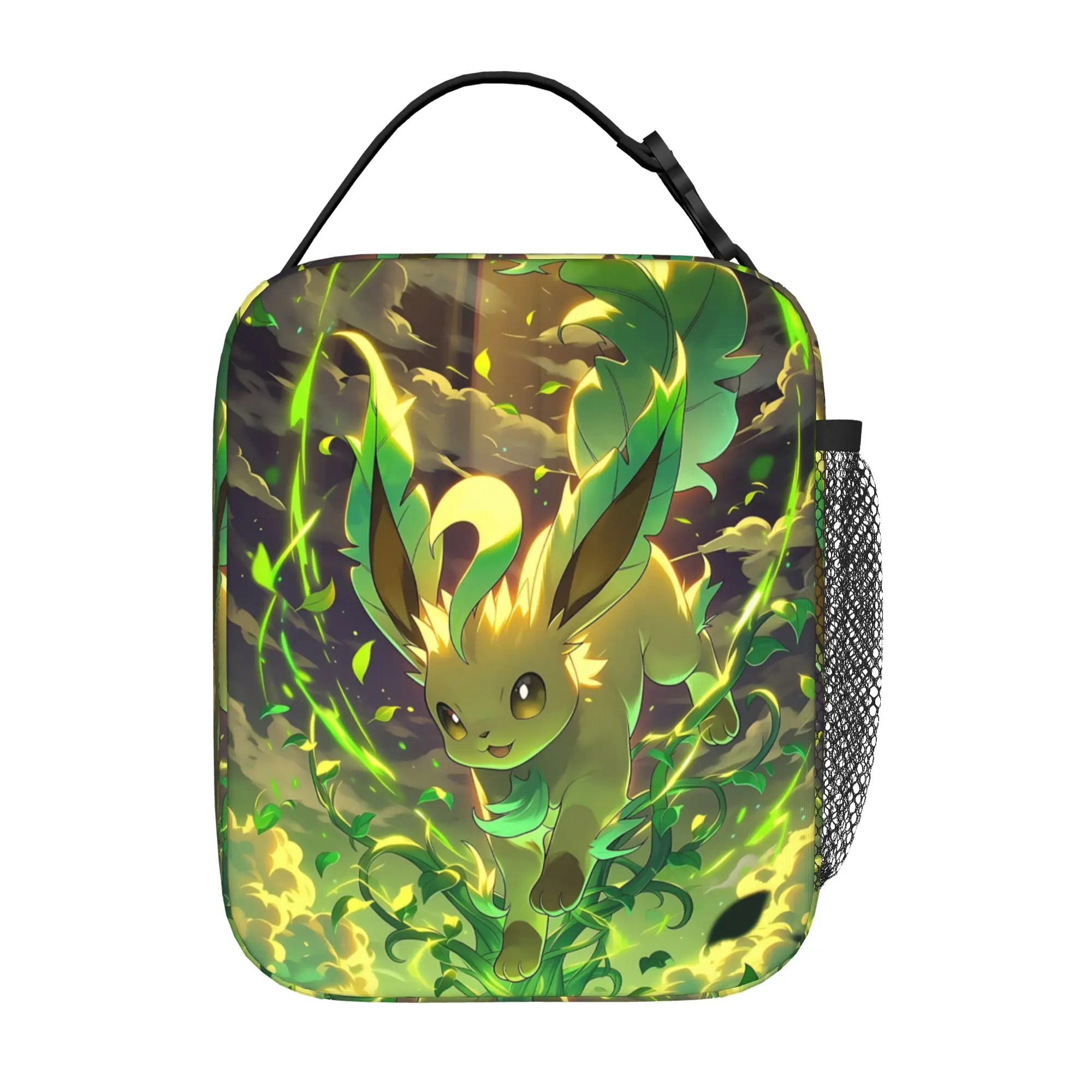 Pokemon Insulated Lunch Bag Meal Pack Rice Bag Eevee Eeveelution bolsa Student Bento Lunch Handbag Insulation
