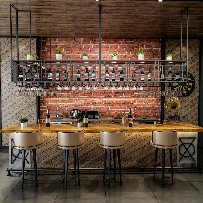 ตู้บาร์ ตู้เก็บวิสกี้ทันสมัย ตู้โชว์กระจก เฟอร์นิเจอร์บาร์ในบ้าน ตู้เก็บไวน์ ติดผนัง เฟอร์นิเจอร์สำหรับเก็บไวน์