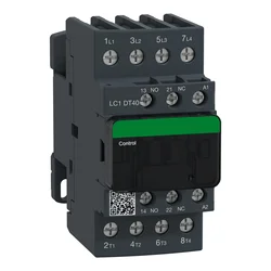 LC1DT40M7 LC1DT40M7C TeSys D contactor - 4P(4 NO) - AC-1 - = 440 V 40 A - 220 V AC 50/60 Hz coil