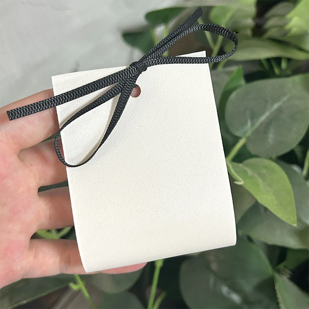 

Custom Logo Jewelry Display Card with Black Ribbon Bow for Earrings Necklace Fashion Packaging Holder Cardboard Gift Wholesale