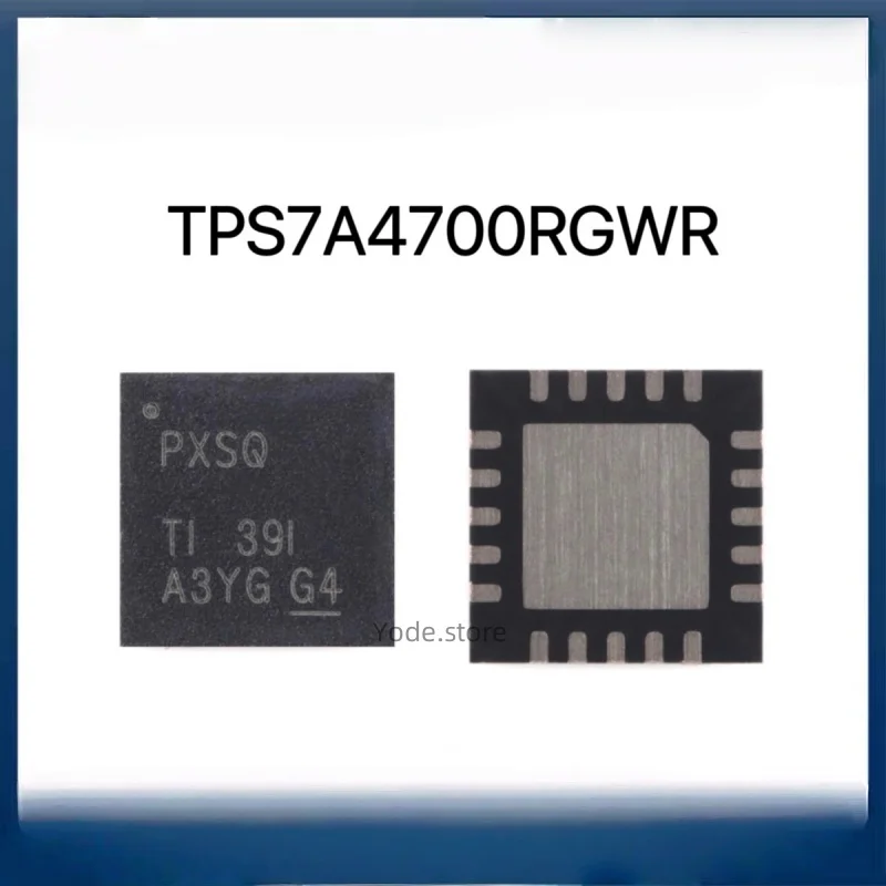 TPS7A4700RGWR 1A 36V Regulador de baixa saída de baixo ruído e alto PSRR com função de habilidade