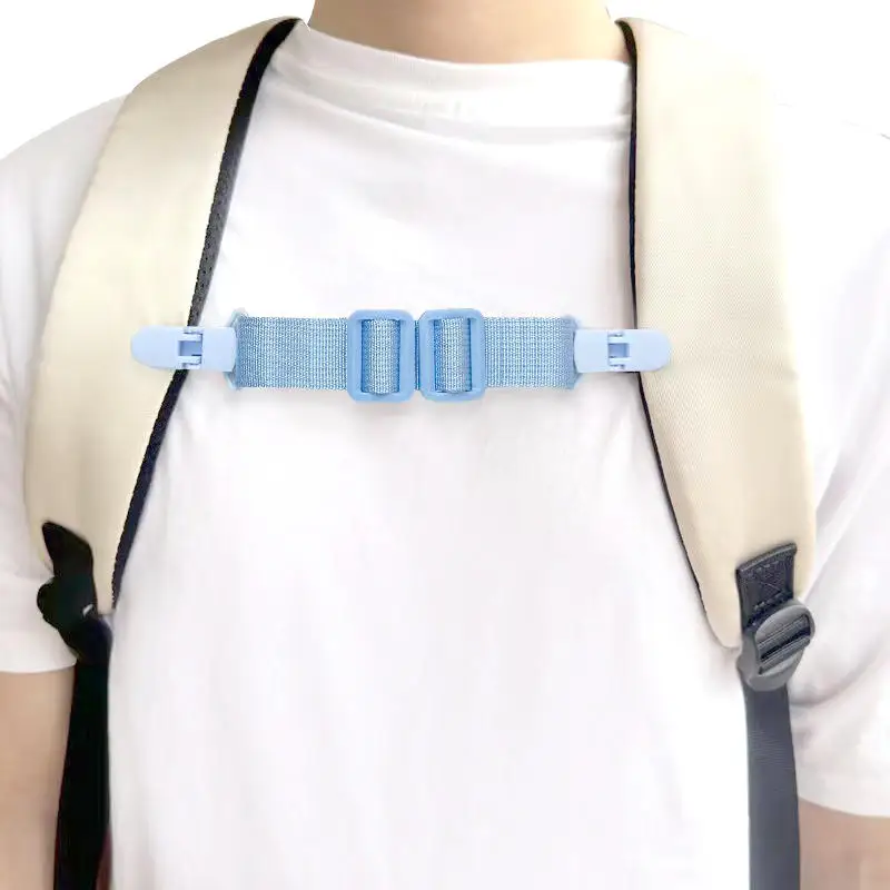 High Quality Backpack Chest Strap Buckle Backpack Shoulder Strap Fixed Belt Non-Slip Backpack Sternum Strap Bag Accessories