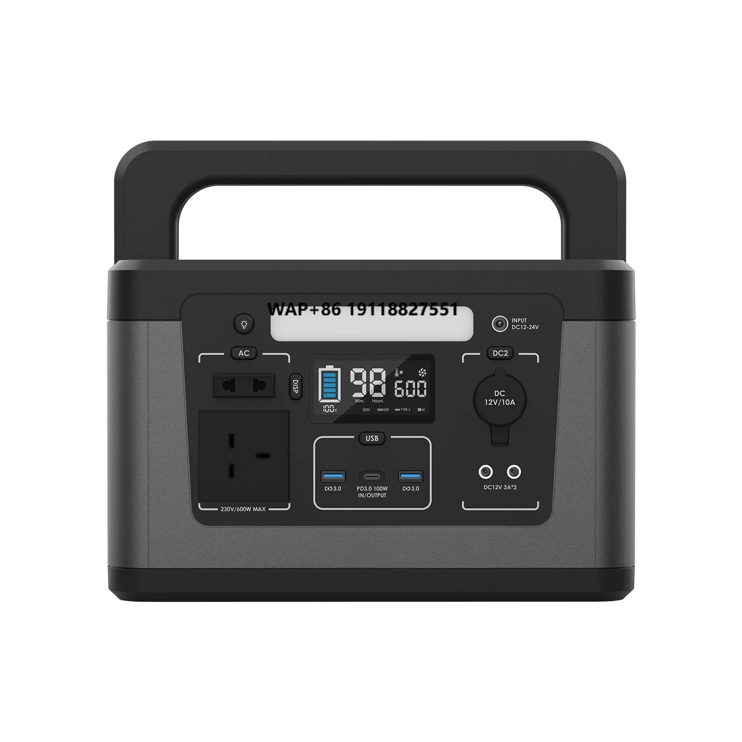 

Оптовая продажа портативных солнечных генераторов Super Green Energy 600 Вт·ч для использования на открытом воздухе