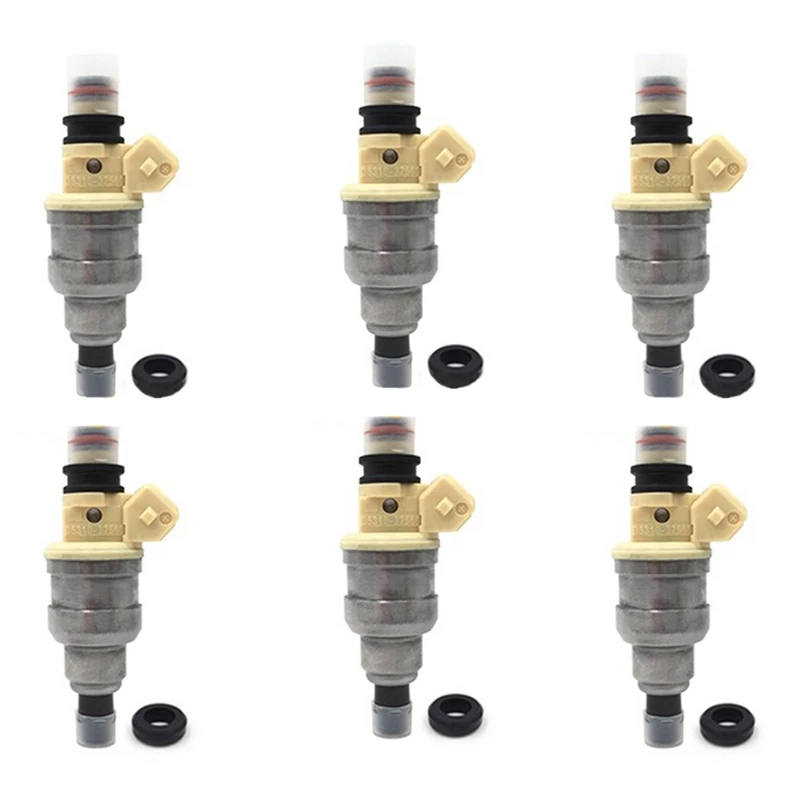 

6Pcs 35310-32560 9250930001 Fuel Injector Nozzle For HYUNDAI SONATA 1.6L 1.8L 2.4L 3.0L Car Accessories Parts 3531032560