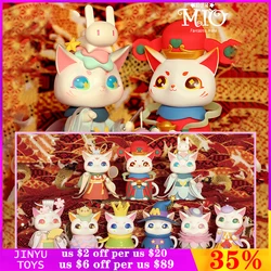 Original MIO Fantastic World Cat Series Blind Box Toys Confirm Style Action Figure Kawaii Model Girl Birthday Gift Collectible