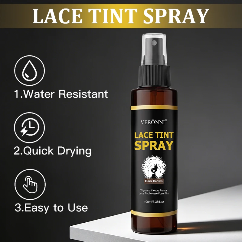Lace Melting Tint Spray Styling Spray for Volume Texture Thickness Light Hold Texturizing Thickening Hairdress Salon Holding