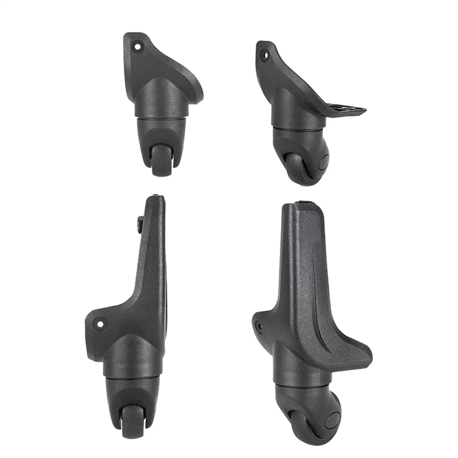 

4 Pieces Swivel Caster Wheels Suitcase Parts Easy to Install Luggage Wheels