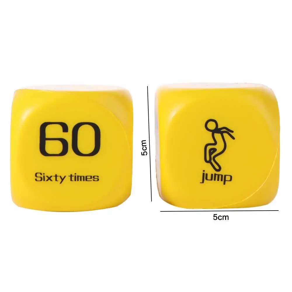 2 Stuks Jump 6 Trainingsprogramma's Willekeurige Fitness Project Bal Push-Up 10-60 Keer Fitness Serie Speelgoed EVA Grappige Zachte Sport Bal Gym