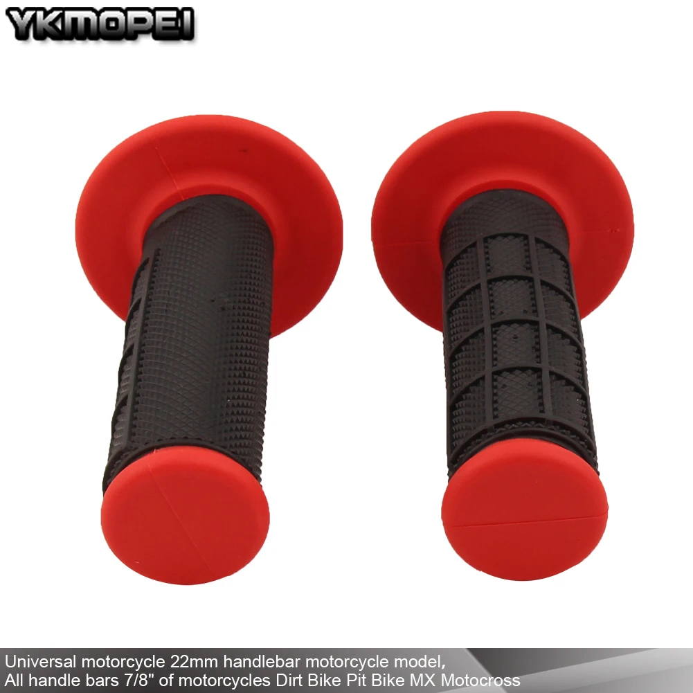 Motorcycle 7/8" 22mm Handles Grips Rubber Handle Bar Grip For KTM YAMAHA CRF EXC YZF Motocross Universal Accessories Dirt Bike view 3