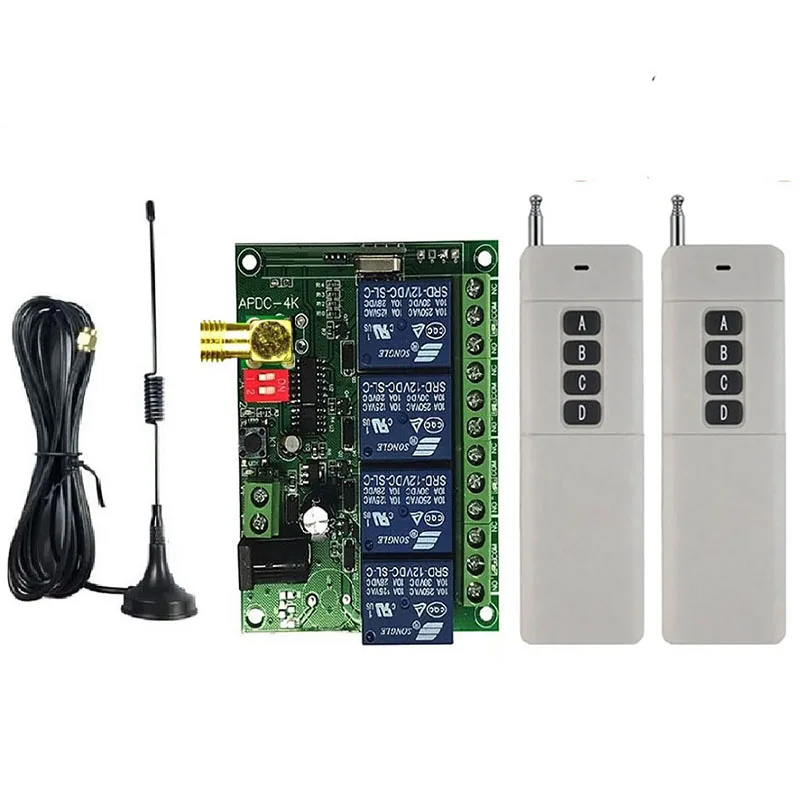 433MHZ DC12V 24V 4C…