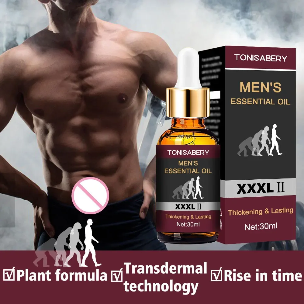 男性のための陰茎拡大オイル、成長肥厚オイル、ビッグコックの増加、強化された拡張性、xxxl、30 ml