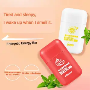 Barra Energética Aromaterapia Nasal, Óleo Essencial de Hortelã, Inalador Nasal, Aliviar a Fadiga da Rinite, Artefato Refrescante 10 principais vendas inhalador nasal - №9