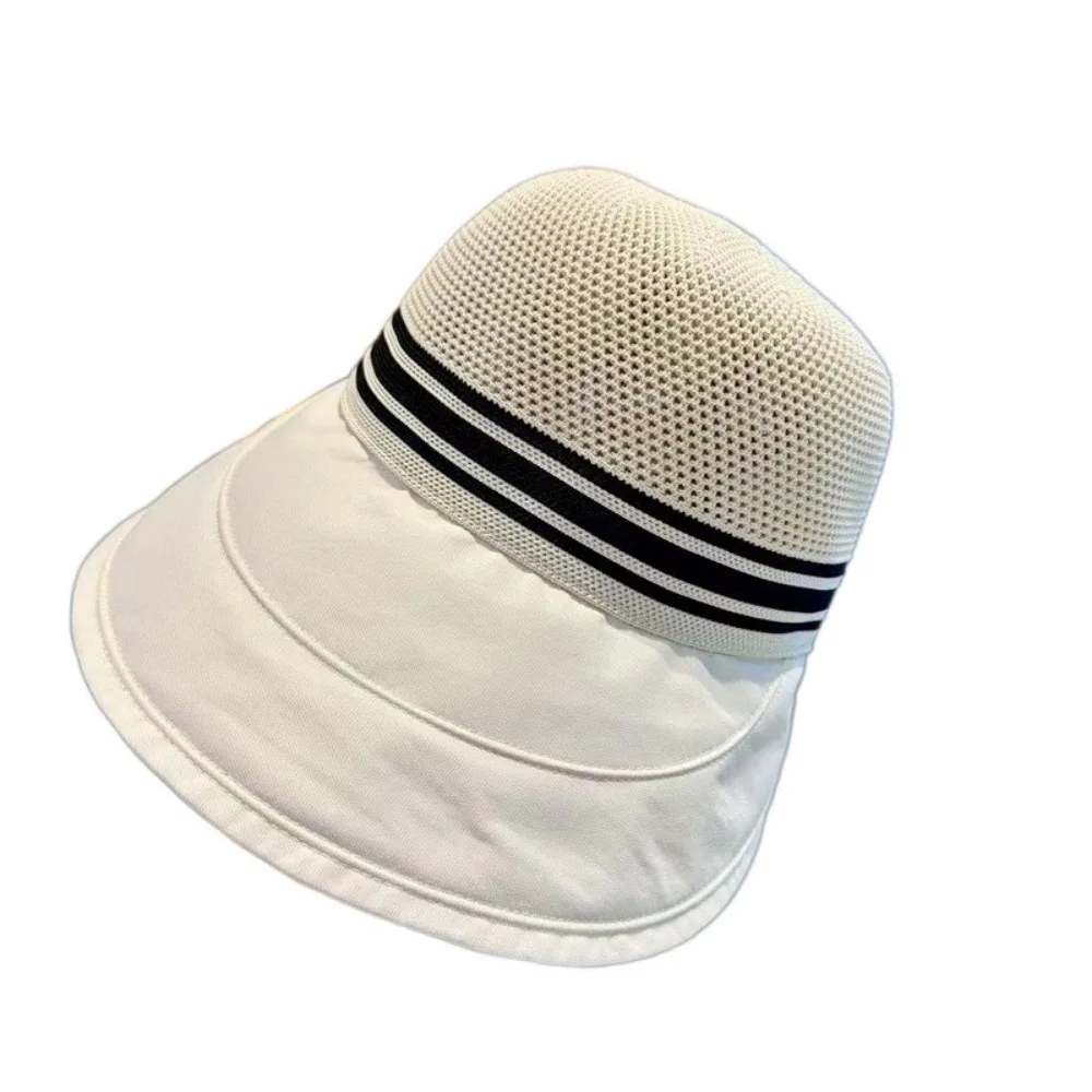 

Breathable Outdoor Beach Hat Wind Proof UV Protection Large Brim Sun Hat Mesh Design Sun Protection Net-top Sunshade Cap Camping