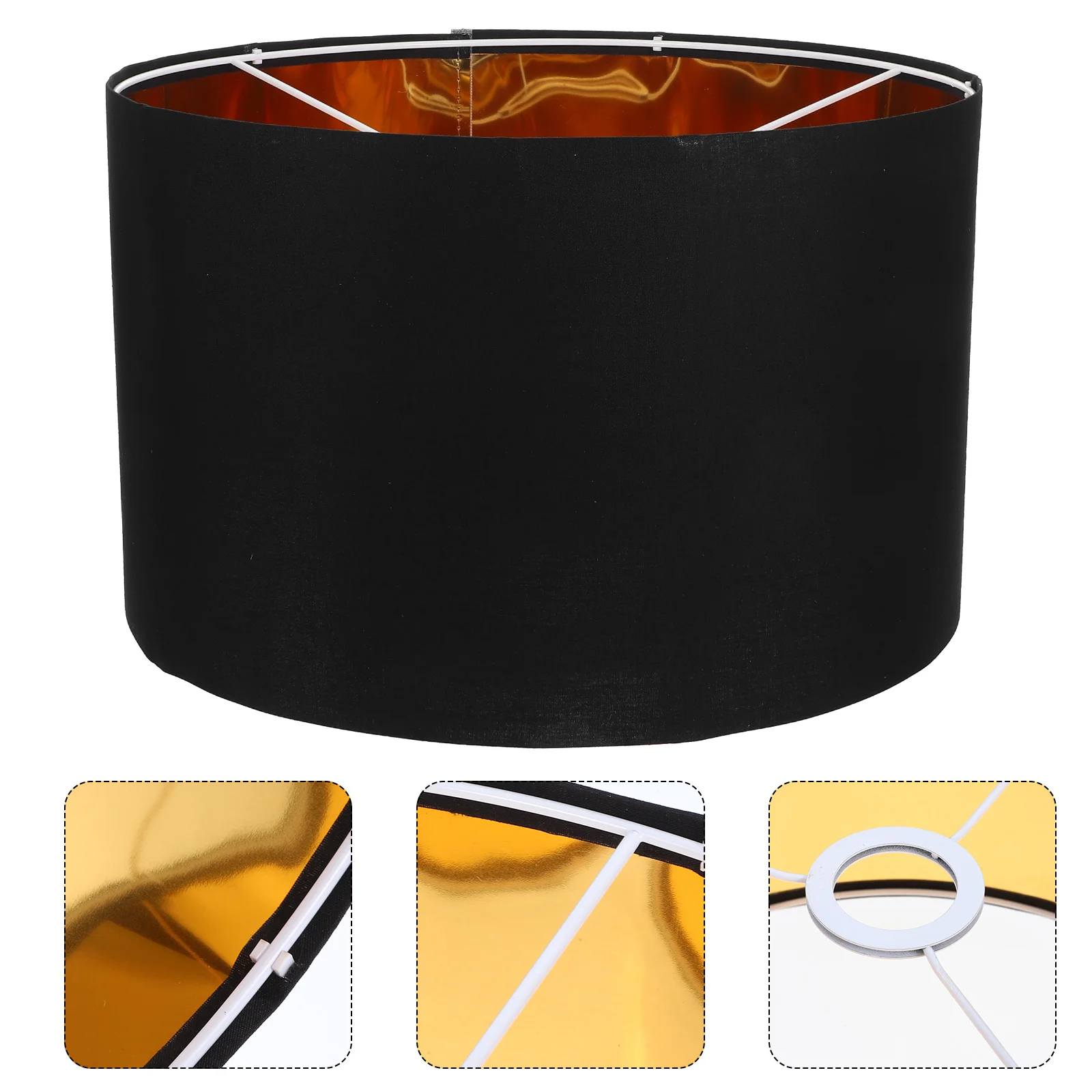 Chandelier Shade Household Lamp Desk Floor Light Pendant Chic Cloth Lampshade Fashion Table Cover Fabric Multi-function