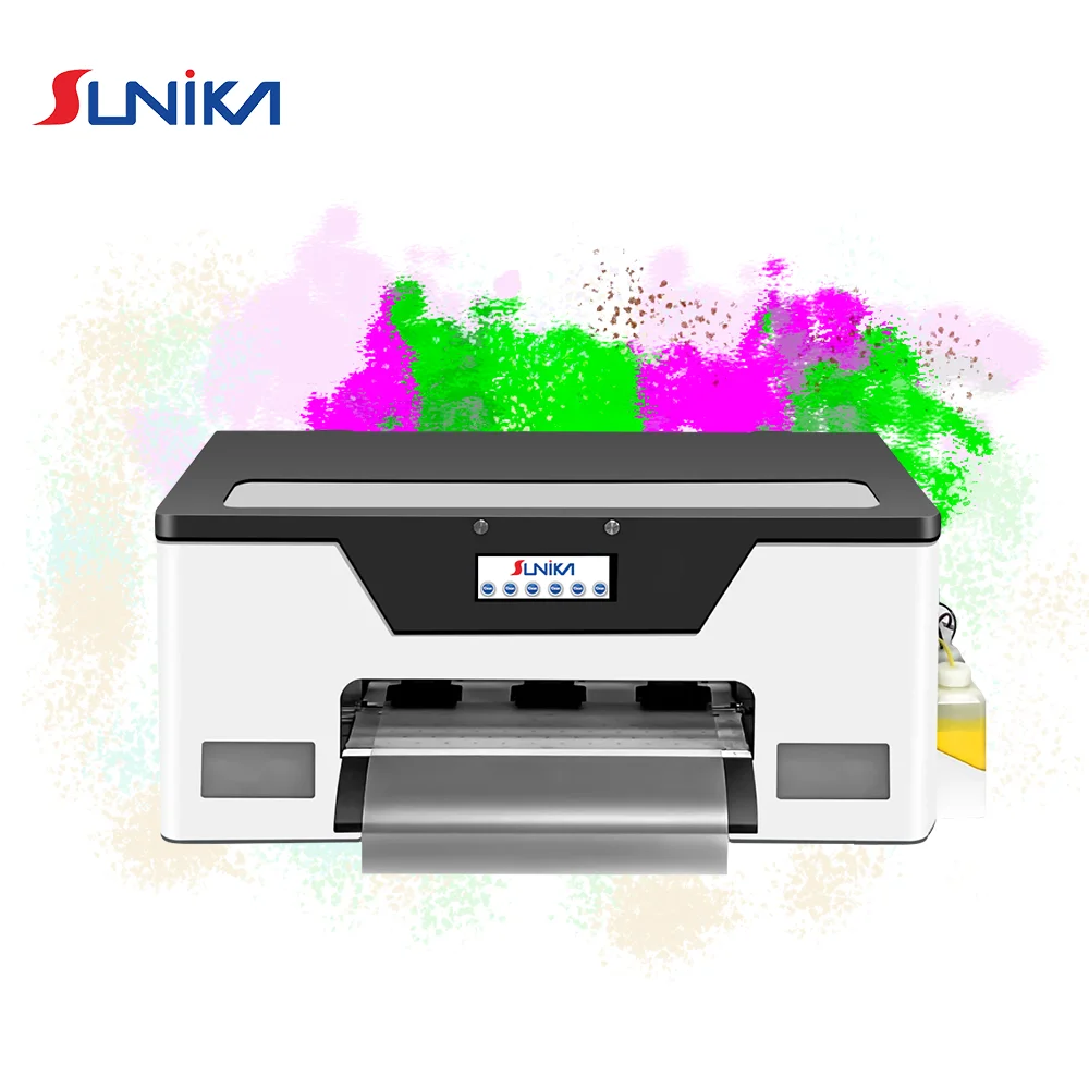 Sunika 30cm T-Shirt Printing Machine DTF Inkjet Printer F1080 Printhead A3 Print Xp600 Dtf Printer A3 T-shirt Printing Machine