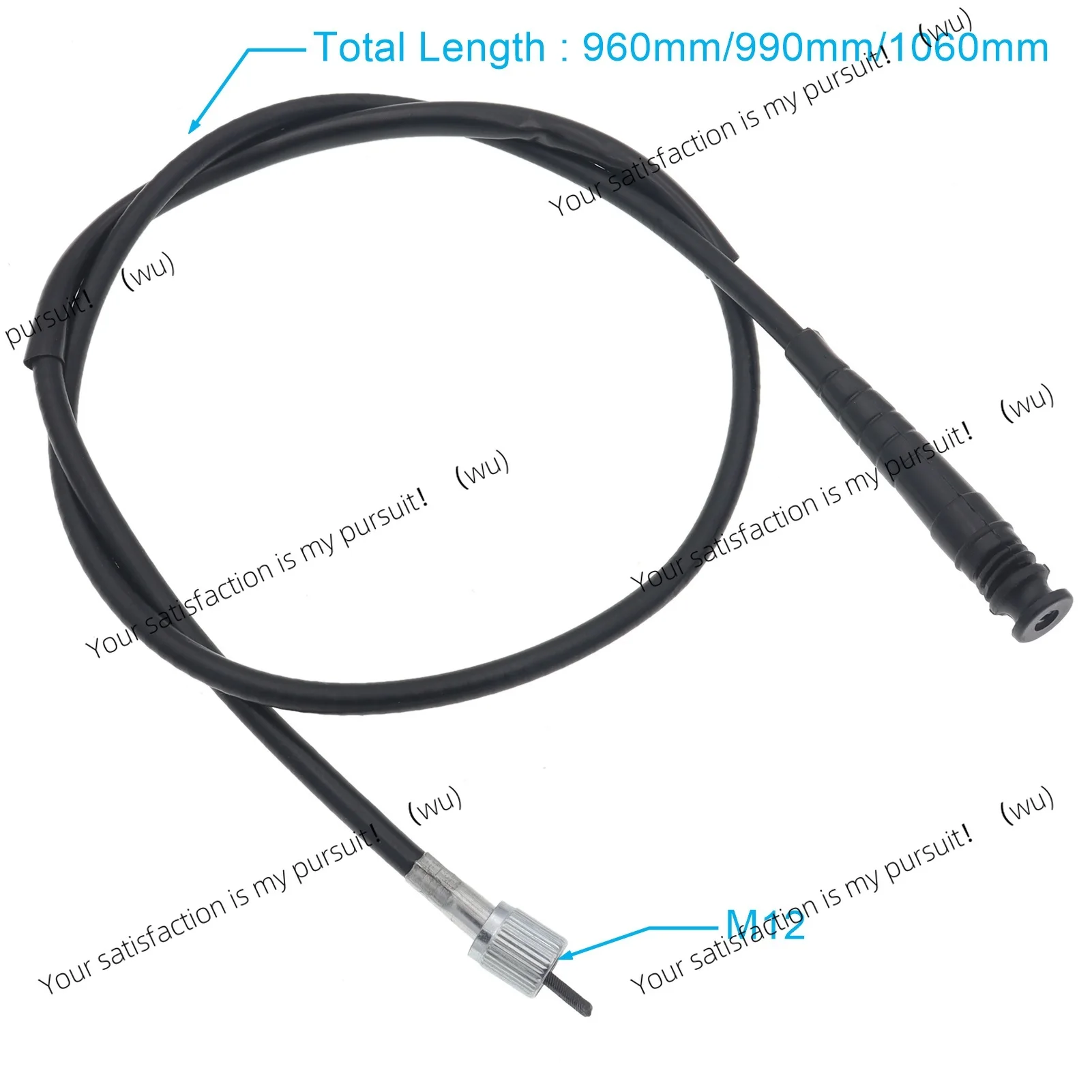 960/990/1050Mm motorcycle speedometer cable for 50/70/90/100/125/150cc mopeds.