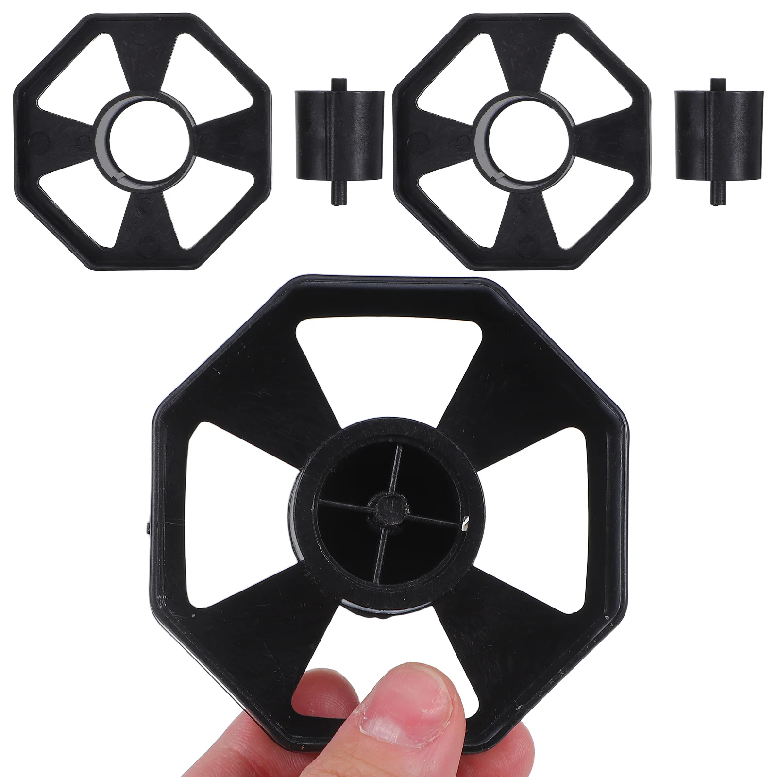 

3Sets Desktop Tape Holder Rolling Design Minimizes Friction Enhances Lifespan Easy Carry Replacement Tape Wheel