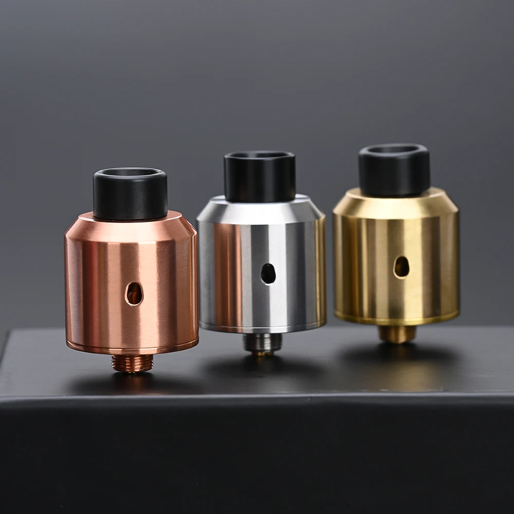 Wolfcoolvape o-atty BF RDA Atomizer vape 22mm yang dapat dibangun kembali Dripping Vape Atomizer 316SS BF Pin rda vape mtl