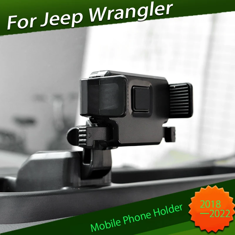 

Mobile Phone Holder Suitable for 2018 2019 2020 2021 2022 Jeep JL Wrangler Modified Interior Center Console Mobile Phone Holder