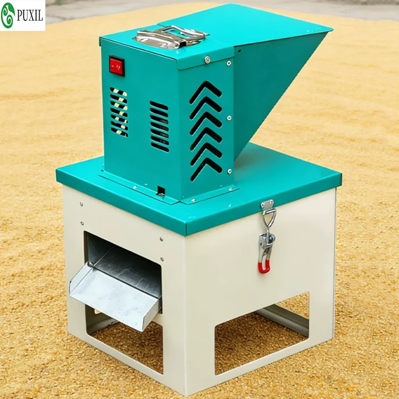 Household small-scale flour mills, commercial whole grain, rice, corn grinders, and chicken feed for breeding
