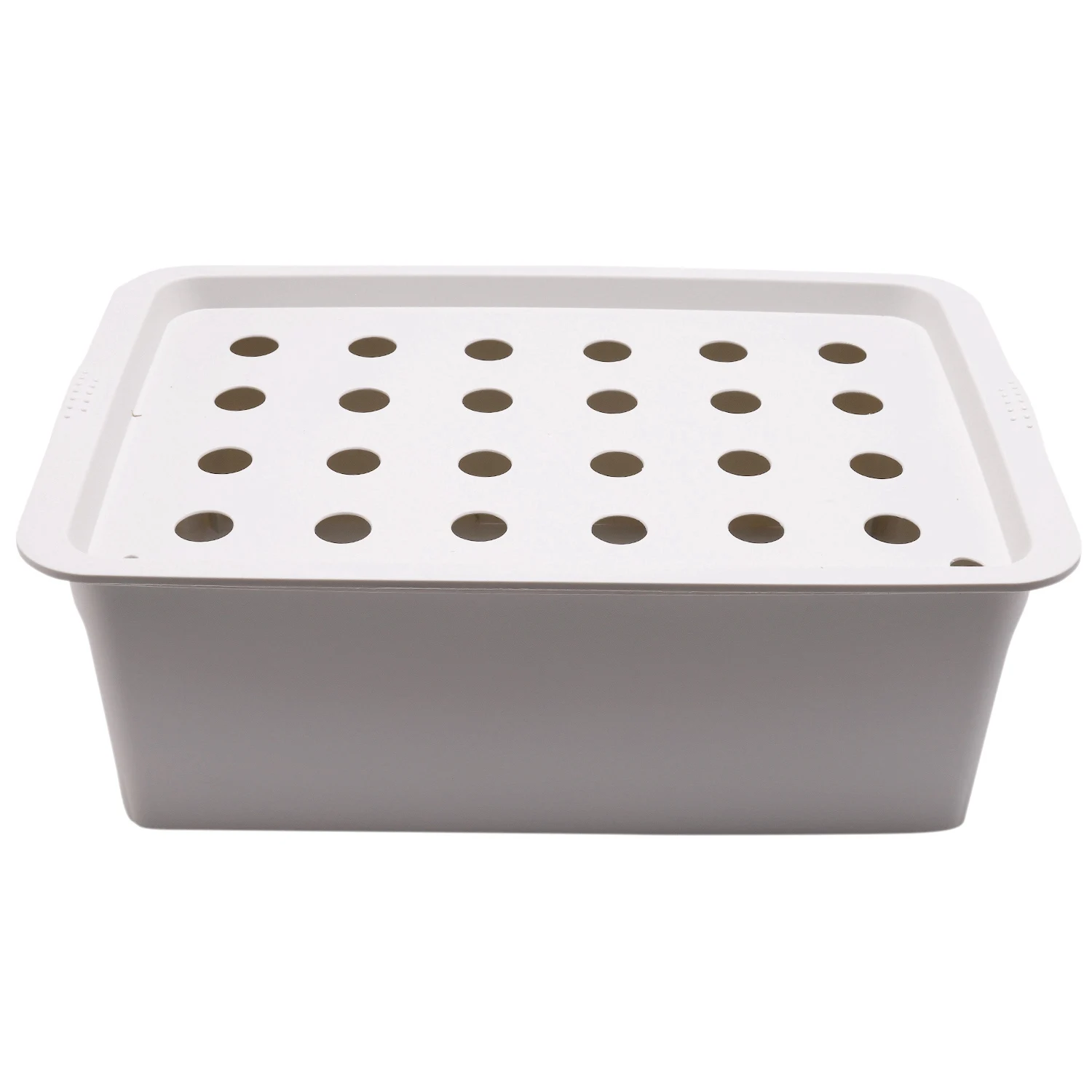 

T98C-24 Отверстие Гидропонная коробка для посадки растений Набор для гидропоники сада Цветочный горшок Крытый коробка для выращивания растений Набор для посадки