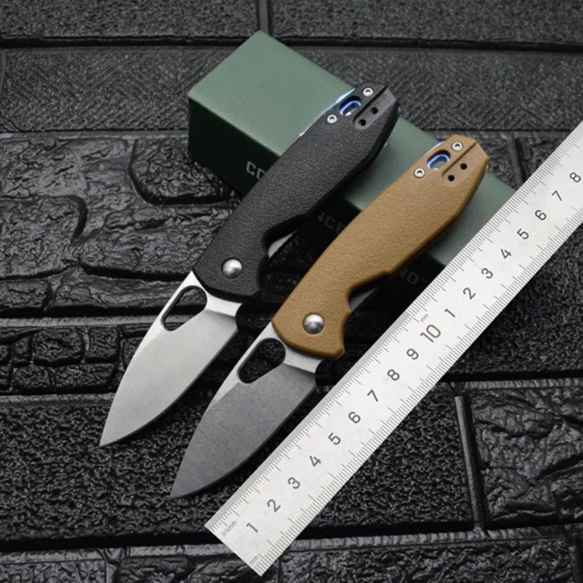 

Складной карманный нож 5390 D2 Blade EDC с рукоятью из нейлонового волокна, на шарикоподшипниках, для активного отдыха, кемпинга, охоты, рыбалки