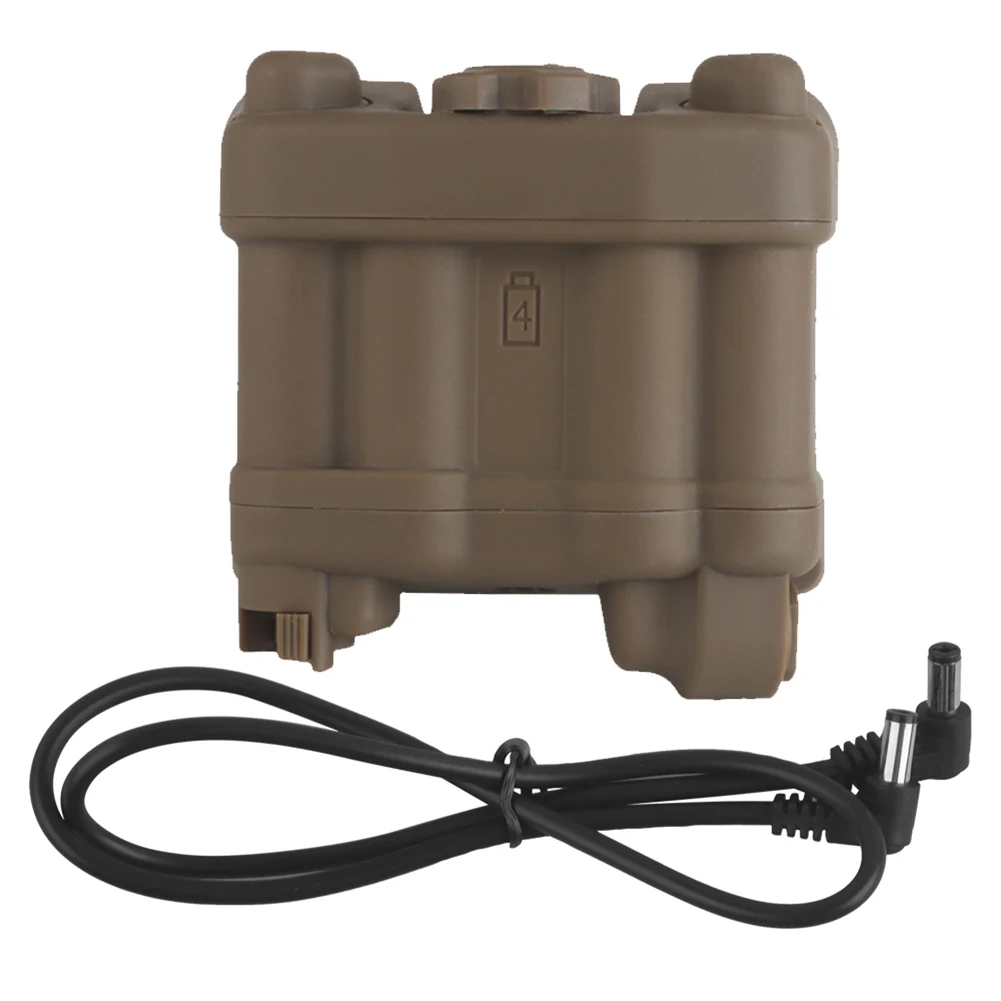 Battery Box Retention System for AN/PVS31 Battery Case Box Adjustable Elastic Helmet Battery Case NVG Battery Pouch Bag