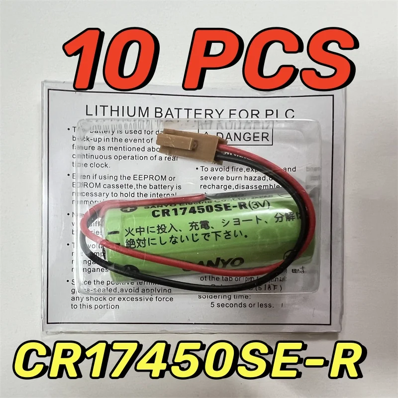 

10 шт Оригинальные новые SANYO 3V CR17450 17450 GE FANUC аккумулятор CR17450SE-R с резистором