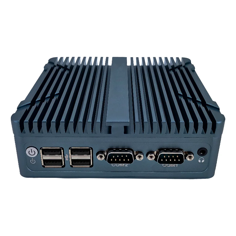 

Latest Fanless Quad-Core Mini PC For Home Or Office Industrial Control Mini PC
