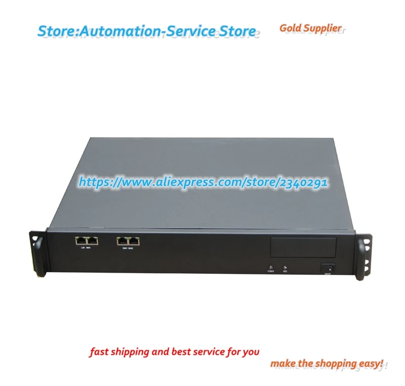 

1.5U J350 Firewall Chassis Ultra Short 1U Half Soft Routing Chassis 350 Long Mouth Net