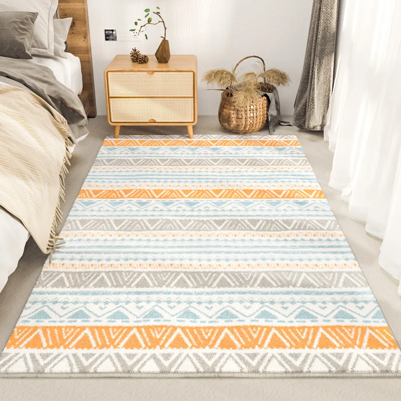 سجادة جانبية لغرفة النوم الشتوية والربيع من VIKAMA - مريحة للنوم والجلوس، عنصر ديكور غرفة النوم الرئيسية الفاخرة #2