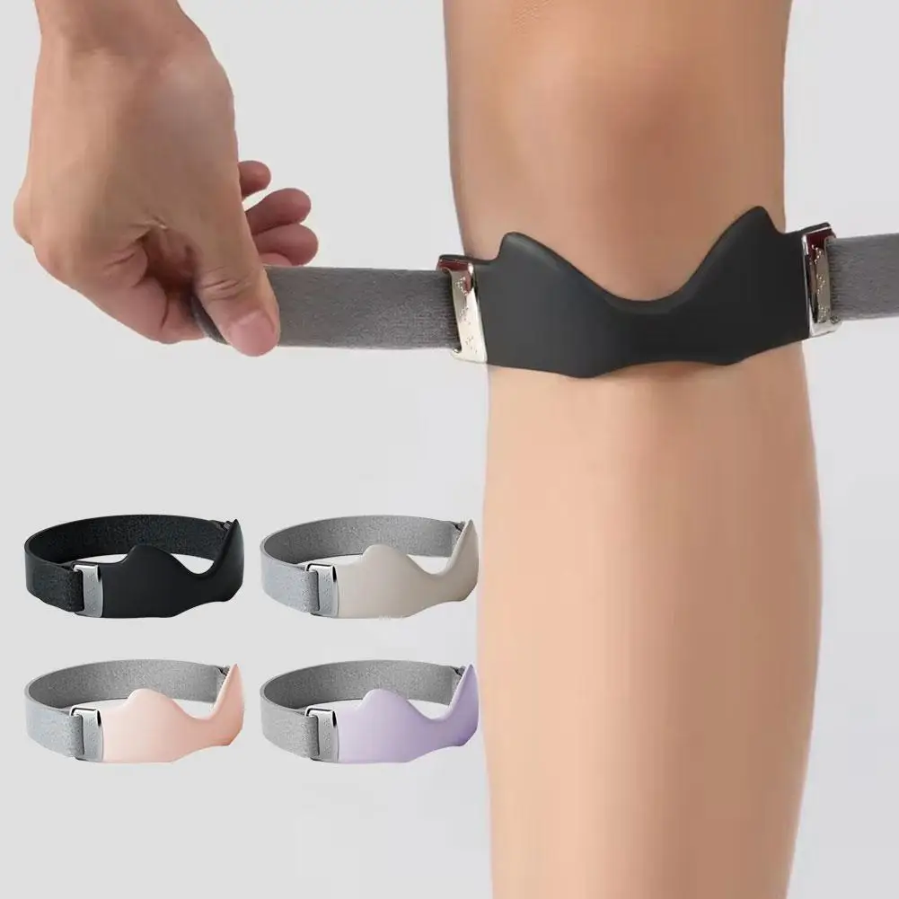 

Elastic Patella Belt Knee Straps Thickened Breathable Protection Knee Patella Band for Running Climbing Sports Knee Pad