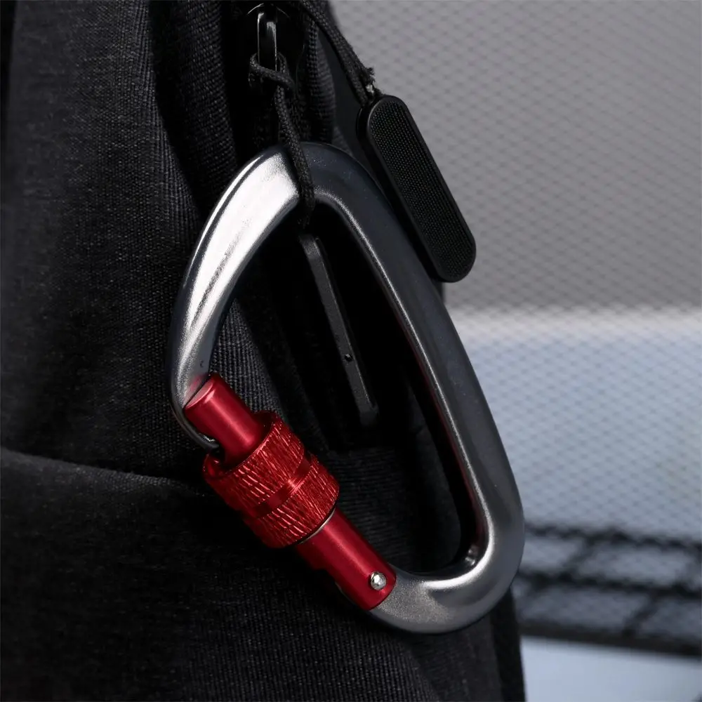 D شكل الأمن تسلق حلقة تسلق ، أقفال كويك تورز ، معدات مشبك المهنية ، السلامة ، 12 KN ، 7075