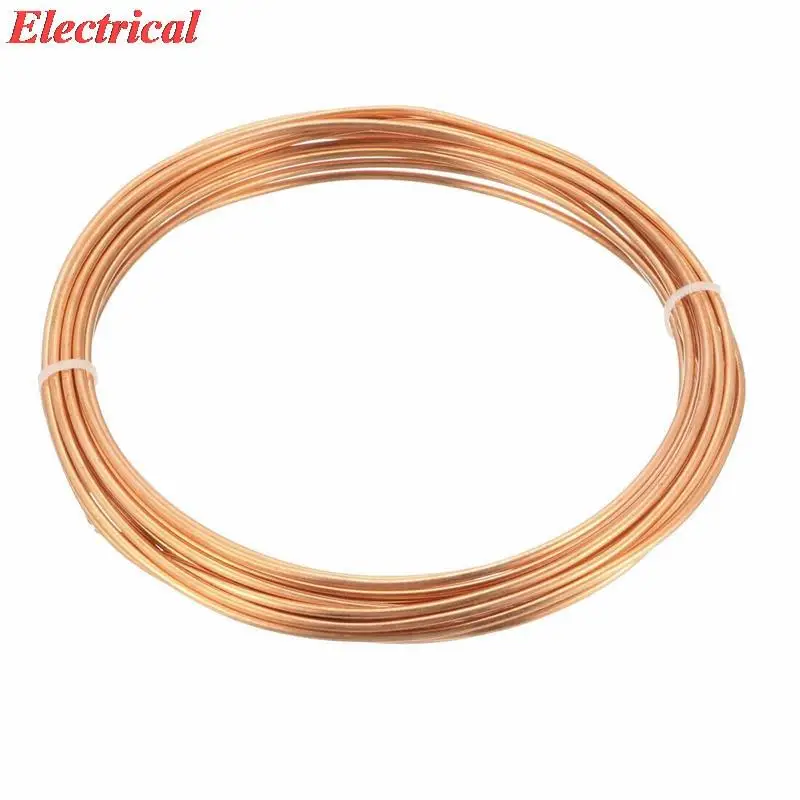 1pc Refrigeration Tubing 2mm OD 1mm ID 6.5Ft Length Copper Tubing Coil
