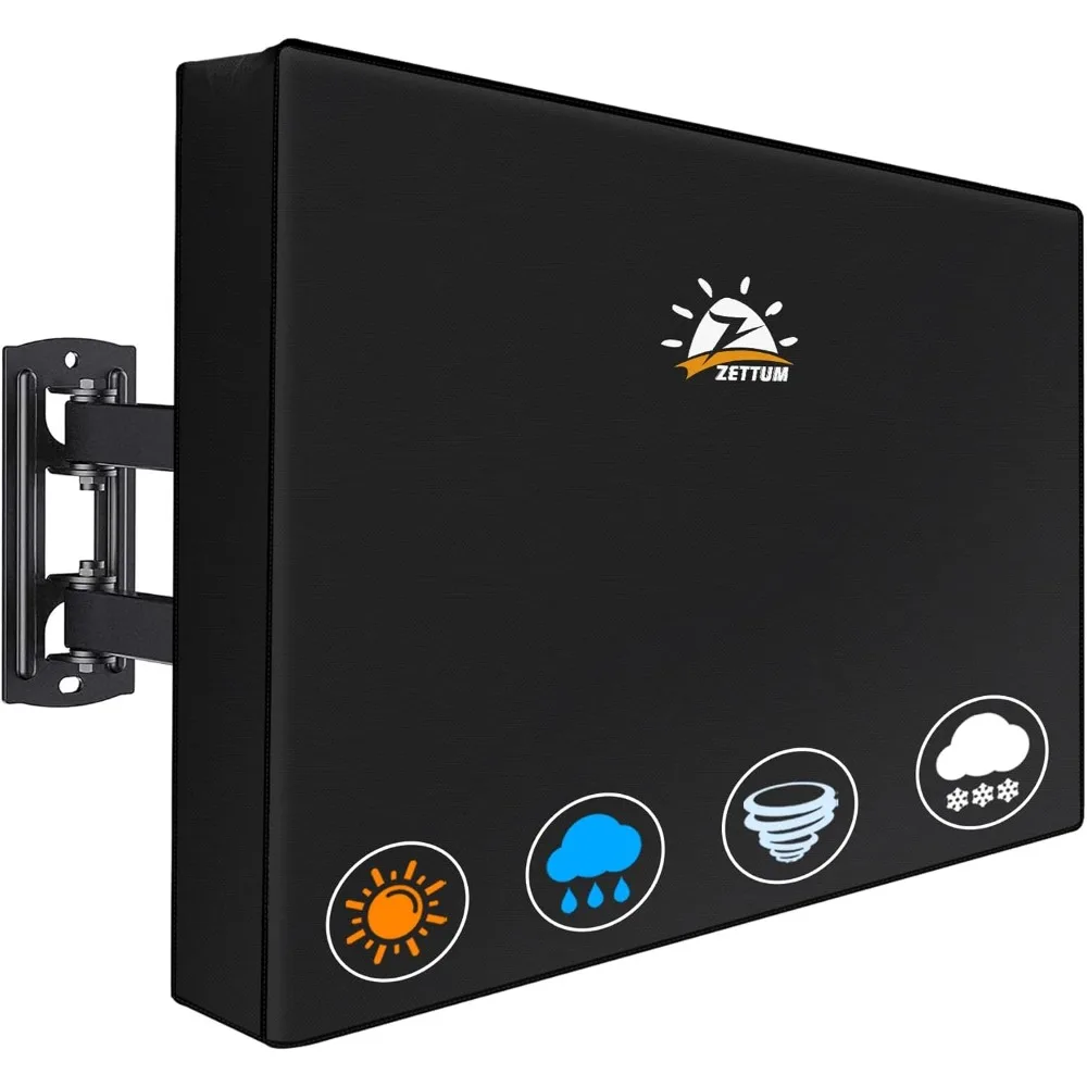 

Weatherproof Heavy Duty Outdoor TV Cover for 65 to 70 Inch Screen Dust UV Protection