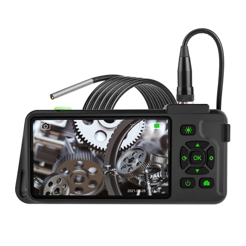 Industriële endoscoop met 4,5-inch IPS-kleurendisplay 1080P foto's video's slangcamera met 8 LED-lampjes Borescoop - afbeelding 2
