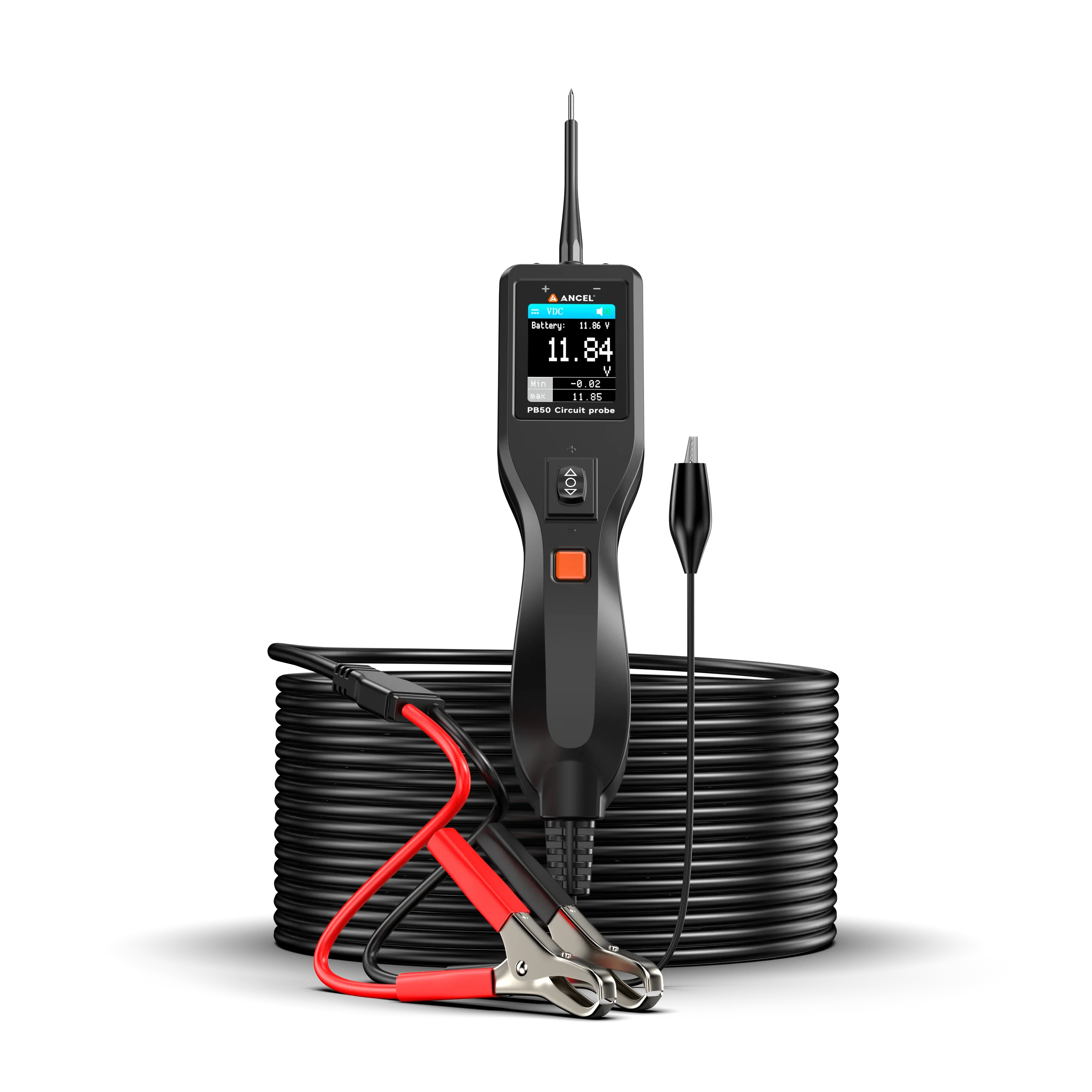 

Ancel PB50 Automotive Circuit Tester Inspection Tools Power Circuit Probe Kit 12V 24V Electrical System Mechanical Works Tool