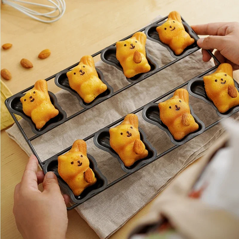 

Cute Squirrel Mold Baking Pan Non-Stick Carbon Steel Cake Mold Tools Baking DIY Decoration Mould Kitchen Accessories Bakeware