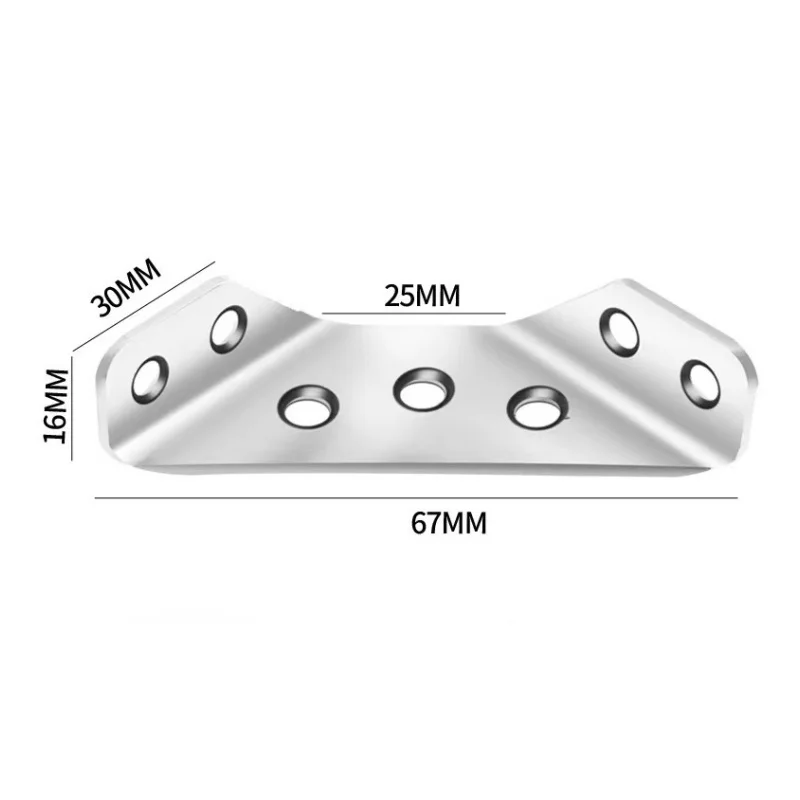 4/8/12pcs Möbel Dreieck Eck verbinder Edelstahl Eck halterung mit Schrauben Hoch leistungs winkel rahmen Holz halterung