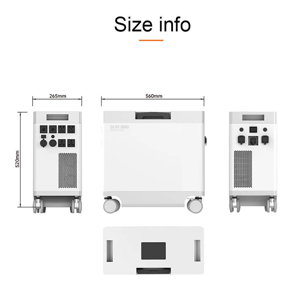 5120Wh Energy Storage Station LifePO4 Battery Solar Panel Home n Outdoor 220V AC DC Power Supply Built in 5KW Inverter MPPT BMS