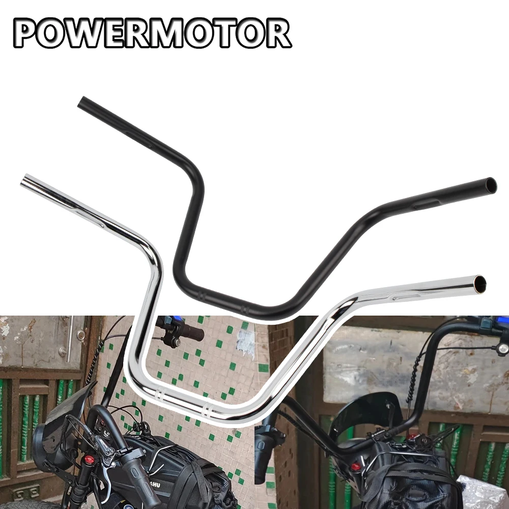 Motorrad-Lenkerstange 25 mm 22 mm für Harley Sportster XL883 XL1200 X48 Dyna Road King Heritage Softail Retro-Modifikation