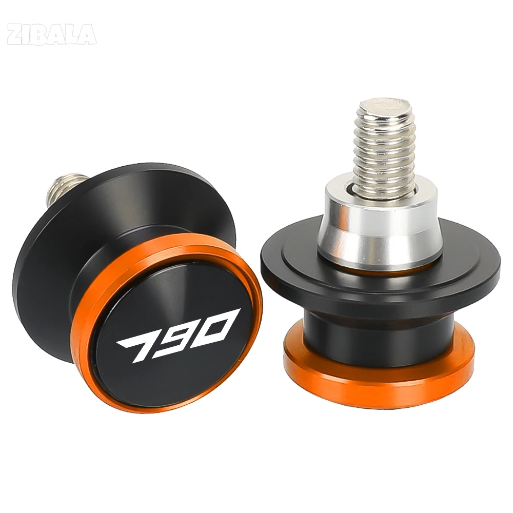 CNC aluminium Motorcycle Accessories M8 Swingarm Spools Slider Stand Support fit For DUKE790 790 ADVENTUR 2023-2024-2025-2026