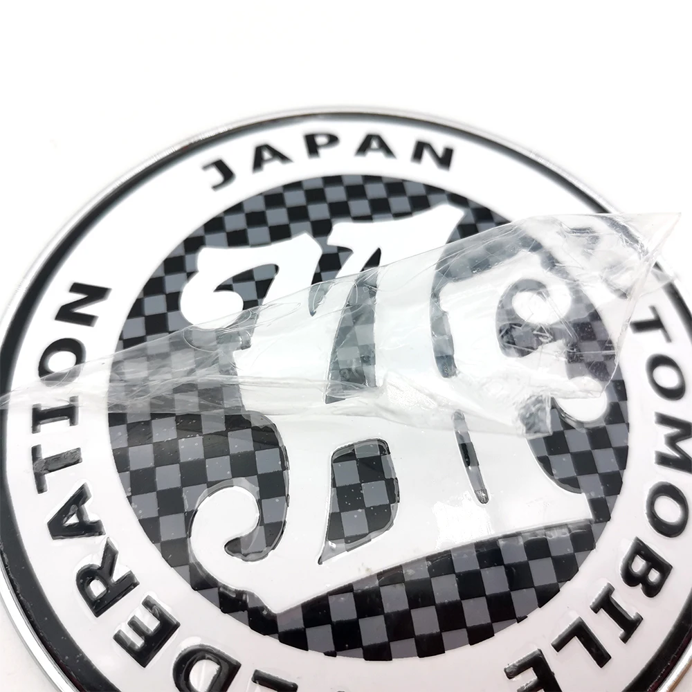 Racing Modification Universal Accessories Parts Japan Automobile Federation Car Front Grille Grill Badge JAF Badge Emblem Logo view 4