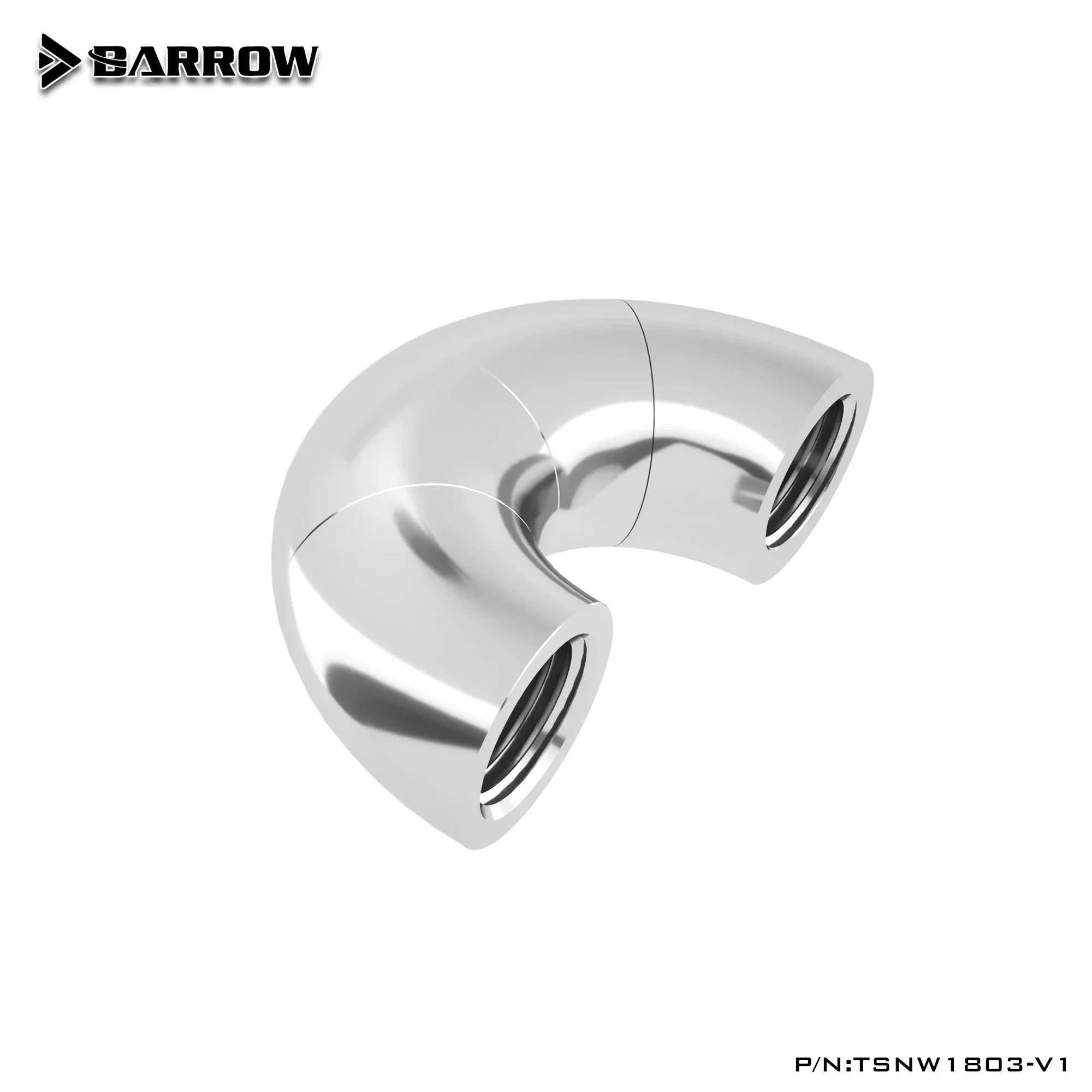 Barrow TSNW1803-V1,180 Degree Zigzag Rotatable Fittings,Four-stage Female To Female Rotatable Fittings