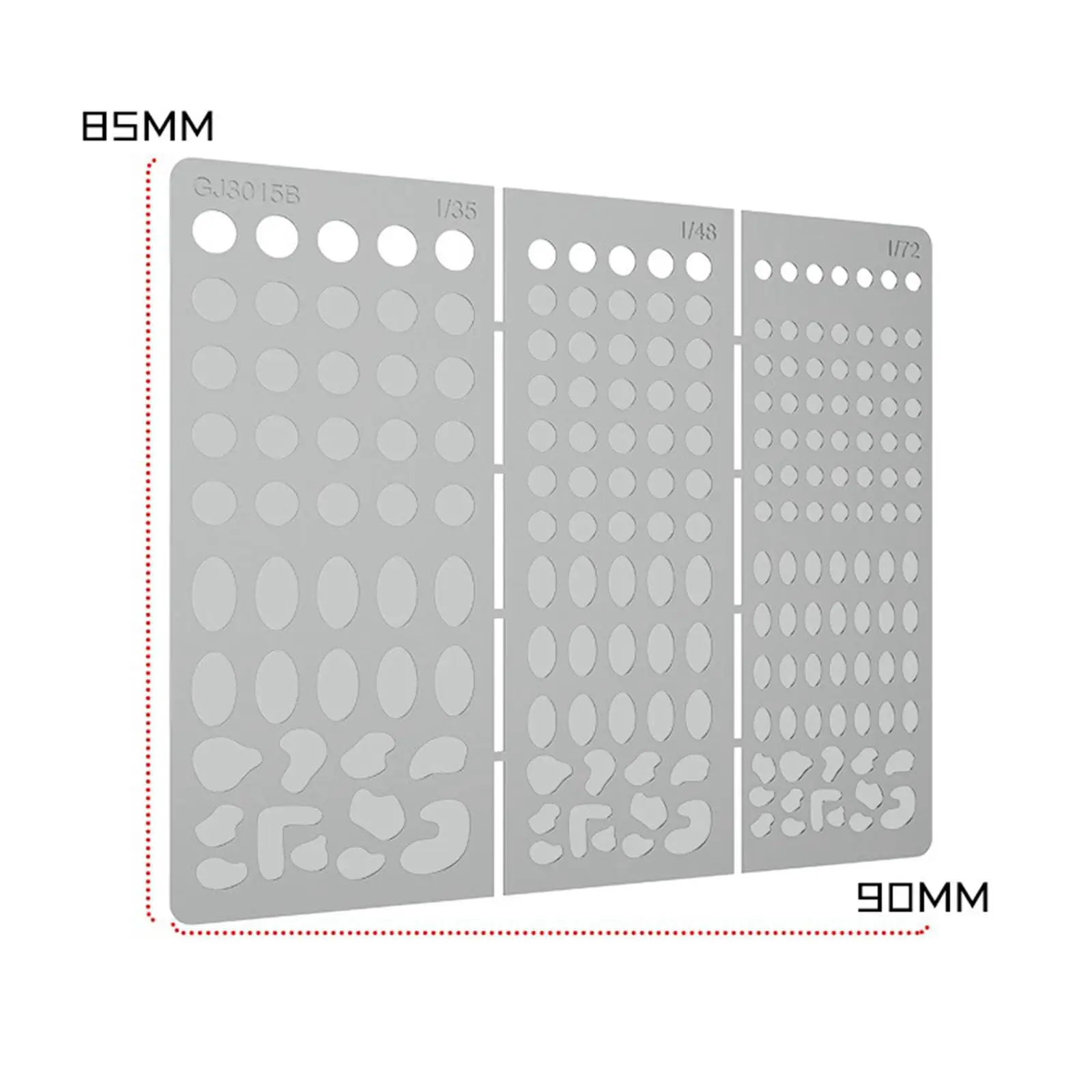 Durable Metal Planting Grass Plate for Micro Landscape Model Sand Table Accessories Flocking Applicator Kit