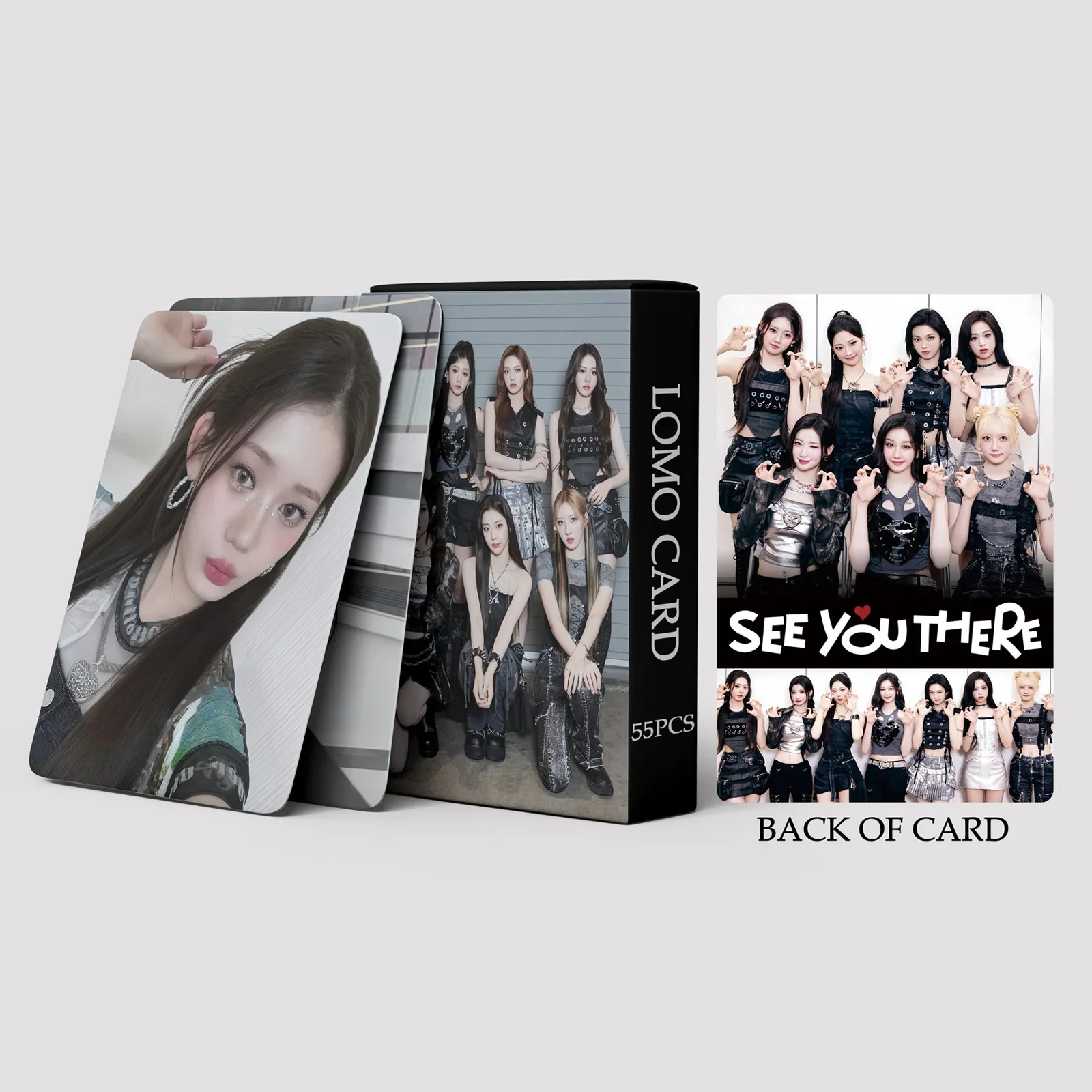 55 pçs babymonster ídolo novo álbum para sempre hd impresso photocards haram rora asa ruka ahyeon lomo cartões fãs série presentes