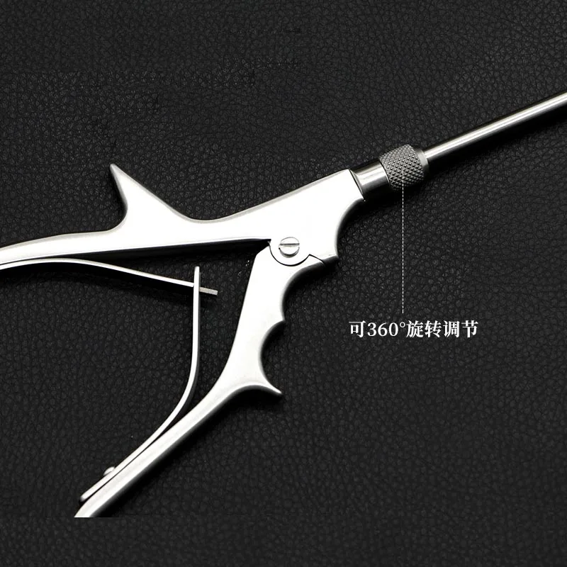 Stainless steel gun-type medullary forceps facial peeling spoon skin separator