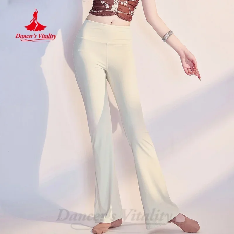 Belly Dance Practice Clothing Elegant and Comfortable Bell-bottom Trousers for Girls Eastern Dance Modern Dance Practice Pants