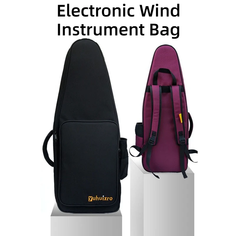 Oxford Cloth Electronic Blowpipe Bag Shockproof Shoulders Portable Electronic Wind Instrument Bags Musical Instrument Accessory