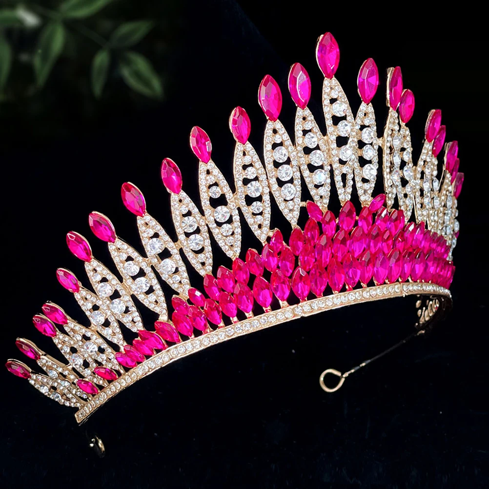 

Crown Hair Accessory Women Birthday Bride Wedding Crowns Bridal Comfortable Metal Unique Design Fashion Simple Personal Style